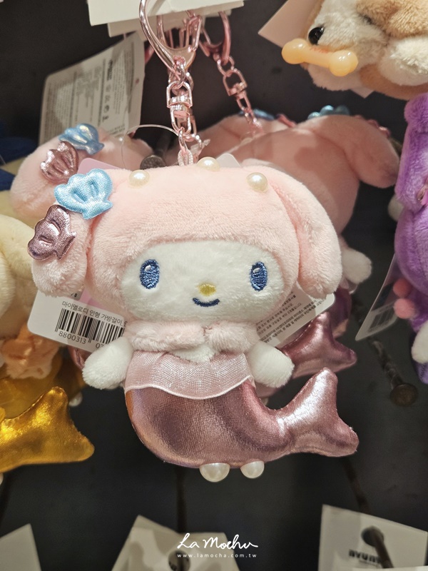 三麗鷗珠光美人魚吊飾
